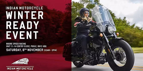 Indian Motorcycle Poole Winter Ready Event