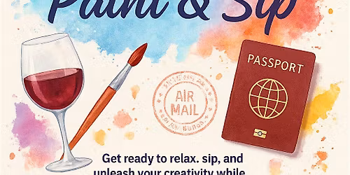 Passport to Paint & Sip