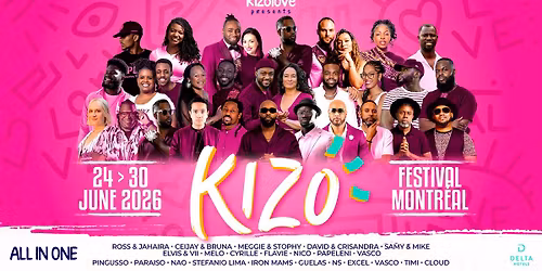 KIZO Fest Montr\u00e9al 7th edition 2026 