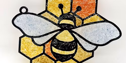 Crushed Glass Suncatchers