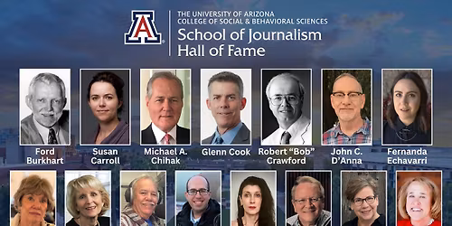 School of Journalism Hall of Fame 2025 ceremony