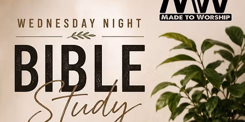 Bible Study at the Christophers!