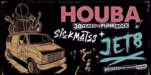 HOUBA + JET8 + SICKMATES na M\u011bln\u00edku