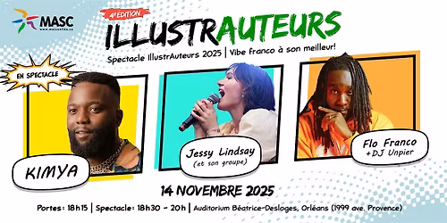 Spectacle IllustrAuteurs 2025 \u2013 Vibe franco \u00e0 son meilleur!