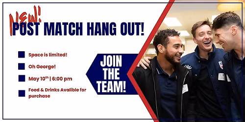 Old Glory Post Match Hang Out!
