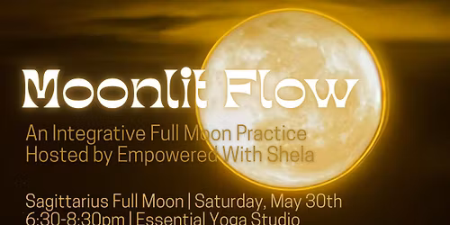 Moonlit Flow - Sagittarius Full Moon