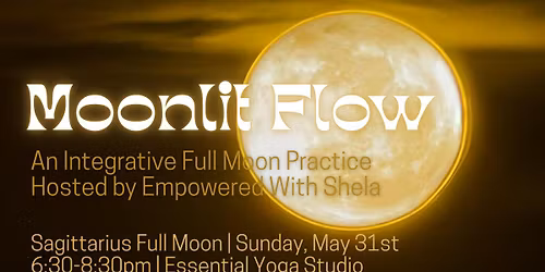 Moonlit Flow - Sagittarius Full Moon