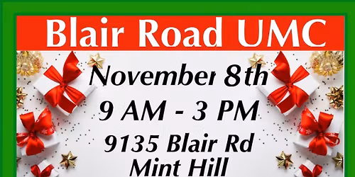 Blair Road UMC Christmas Marketplace
