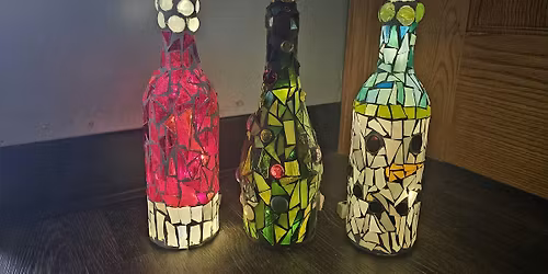 Stained Glass Mosaic Luminary