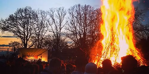 Valborgsfirande i Stadsparken