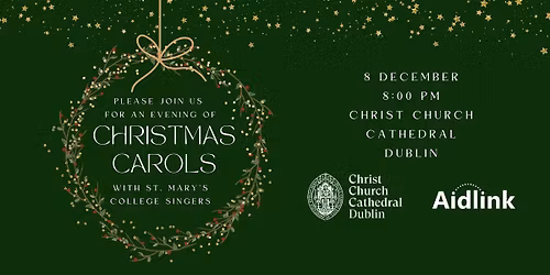 Aidlink Christmas Carol Concert at Christ Church Cathedral