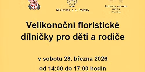 Velikono\u010dn\u00ed floristick\u00e9 d\u00edlni\u010dky pro d\u011bti a rodi\u010de