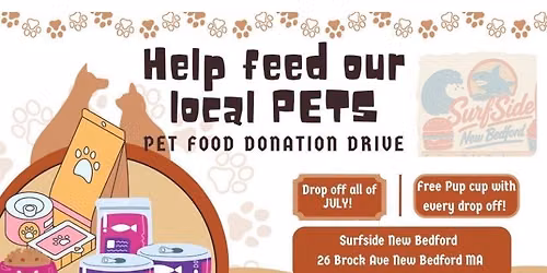 Pet Food Donation Drive - Month of July!