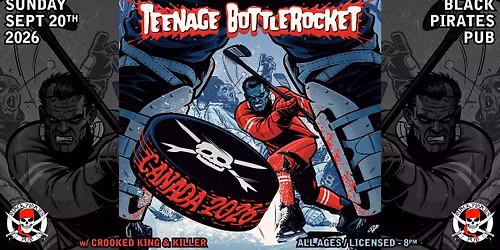 TEENAGE BOTTLEROCKET @ BLACK PIRATES PUB