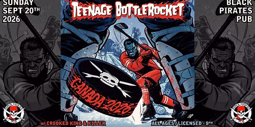 TEENAGE BOTTLEROCKET @ BLACK PIRATES PUB