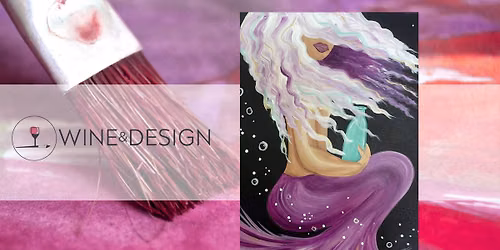 Paint & Sip:Purple Pearl Mermaid