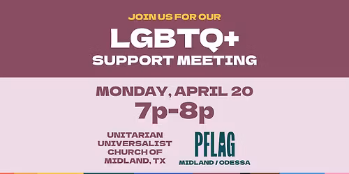 Midland LGBTQ+ Support Meeting