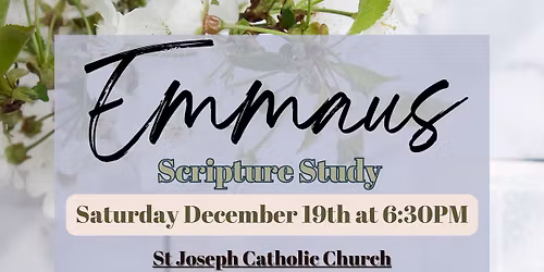 Emmaus Scripture Study