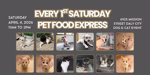 HDBnQ Rescue x Pet Food Express - Dog and Cat adoption event