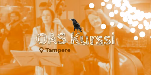 OAS-kurssi Tampereella 24.\u201326.4.2026