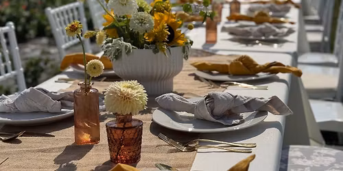DINNER IN THE SUNFLOWER FIELD SCHEDULE 