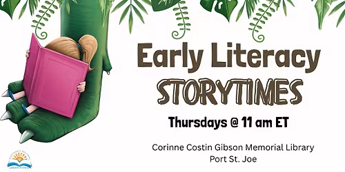 Early Literacy Storytime (Ages 6 mo. - 5 years with caregiver)