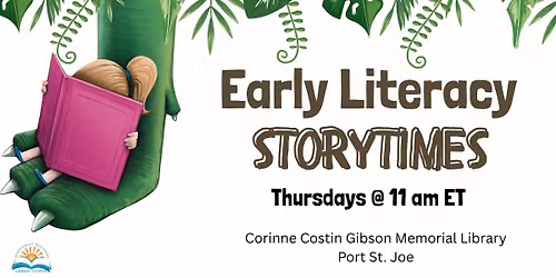 Early Literacy Storytime (Ages 6 mo. - 5 years with caregiver)