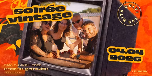 \ud83d\udcfc SOIR\u00c9E VINTAGE AU PARK ! VIDE GRENIER \ud83d\udecd\ufe0f