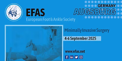 EFAS Minimally Invasive Surgery - 4-6 September 2025 - Augsburg (Germany)