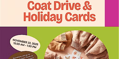 IROSA Cares, Inc. Coat Drive and Holiday Card Making Fun