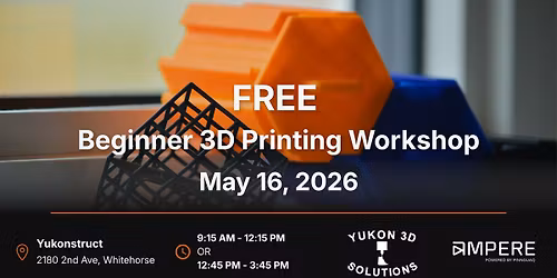 Beginner 3D Printing Workshop