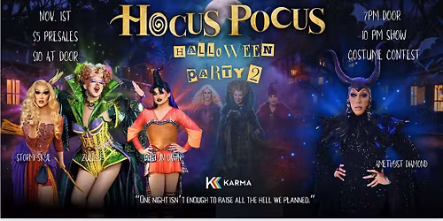 Karma Hocus Pocus Party HALLOWEEN Night 2
