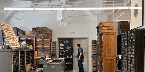 Public Tours at Arion Press