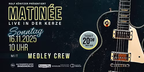 Kerze Matin\u00e9e - Medley Crew