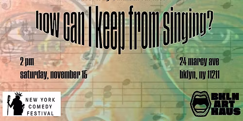 How Can I Keep From Singing?