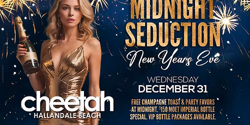 New Year's Eve at Cheetah Hallandale