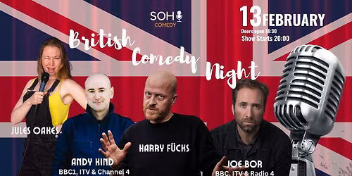 \ud83c\uddec\ud83c\udde7 BRITISH COMEDY NIGHT \ud83c\uddec\ud83c\udde7