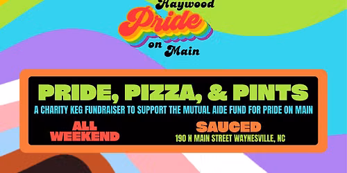 Pride, Pizza, and Pints: A Charity Keg Fundraiser
