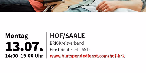 Blutspende in Hof