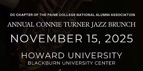 Annual Connie Turner Jazz Brunch