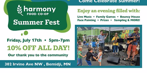 Harmony Co-op Summer Fest 2026 