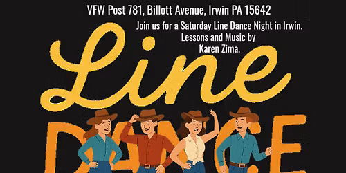 Line Dance Irwin VFW Post 781 Billott Ave Irwin PA.