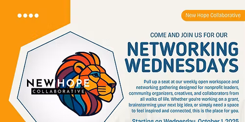 New Hope Collaborative Networking Wednesdays