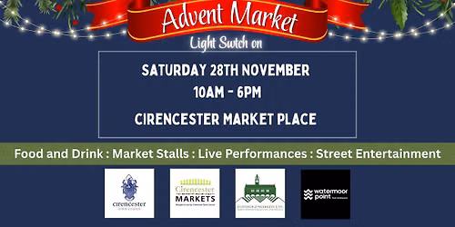 Advent Market & Light Switch On