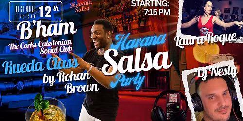 Havana Salsa Party \u2013 Cuban Salsa & Bachata Party in Birmingham