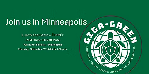 CMMC Lunch and Learn - Phase 1 Kick-Off Party