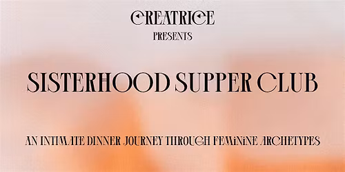 Sisterhood Supper Club