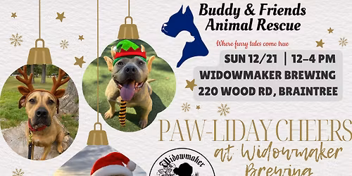 Paw-liday Cheers at Widowmaker Brewing!