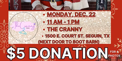 Photo Opportunity with Mr. & Mrs. Claus