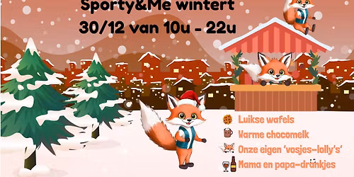 Sporty&Me aan de ijspiste